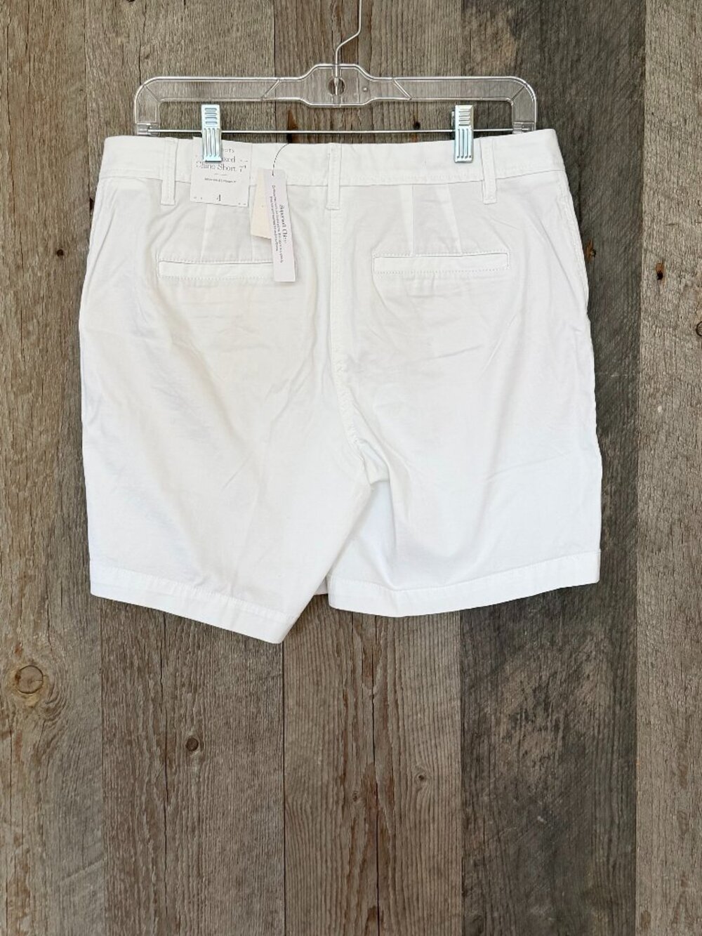 Talbots Relaxed Chino Shorts Size 4 White - Picture 3 of 8